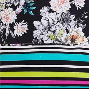 New with tag floral reversible bikini